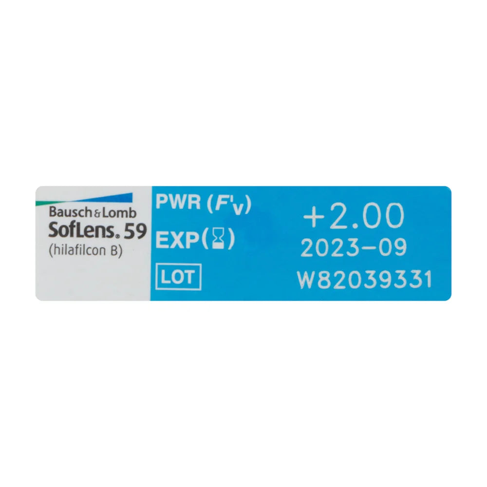 Lente de Contato Soflens 59 Mensal - Bausch Lomb