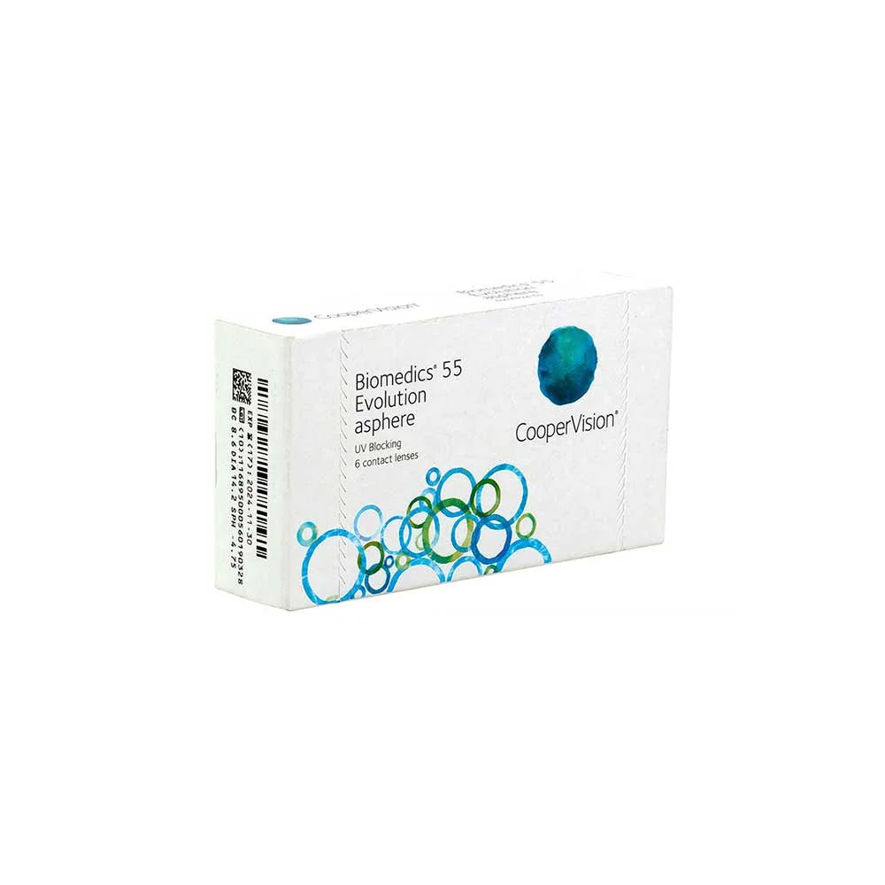 Lente de Contato Biomedics 55 Evolution Mensal - Coopervision