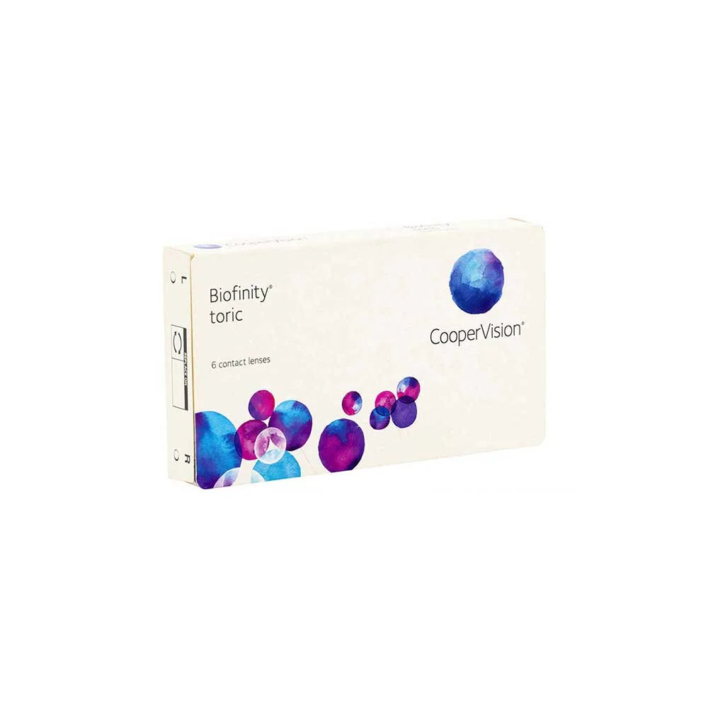 Lente de Contato Biofinity Tórica Mensal - Coopervision