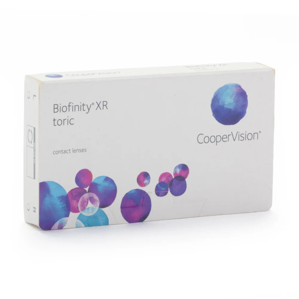 Lente de Contato Biofinity XR Tórica Graus Altos Mensal - Coopervision