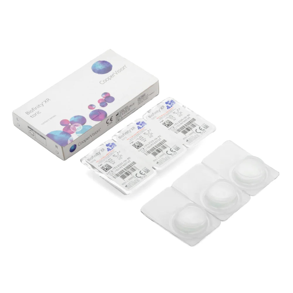 Lente de Contato Biofinity XR Tórica Graus Altos Mensal - Coopervision