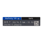 Lente de Contato Biofinity XR Tórica Graus Altos Mensal - Coopervision