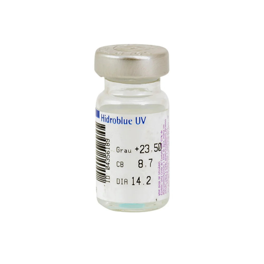 Lente de Contato Hidroblue UV - Grau Altos Esférica Anual - Solótica